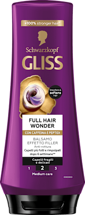 Balsamo Full Hair Wonder effetto filler Schwarzkopf GLISS