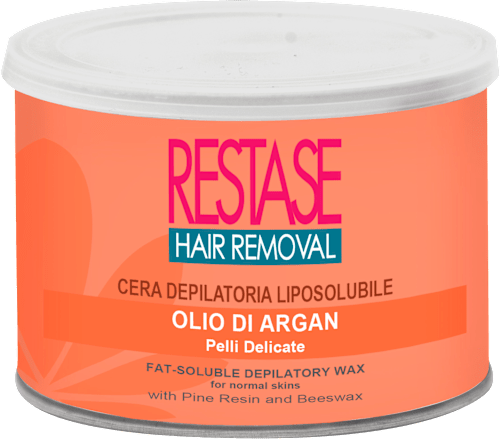 Cera depilatoria liposolubile con olio d'argan RESTASE