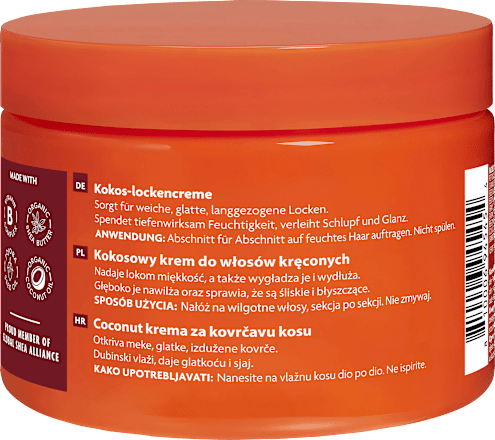 Coconut krema za kovrčavu kosu cantu