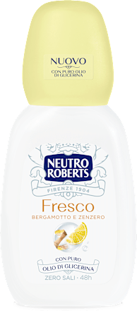 Deodorante vapo Fresco bergamotto e zenzero NEUTRO ROBERTS