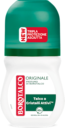 Deodorante roll-on originale al profumo di borotalco BOROTALCO