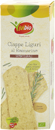 Ciappe Liguri al rosmarino semintegrali Vivibio