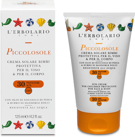 Piccolosole krema za sunčanje za djecu, SPF 30 L'ERBOLARIO