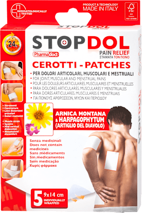 Náplasti proti bolesti - 9 x 14 cm STOPDOL