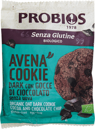 Avena Cookie Dark con gocce di cioccolato PROBIOS