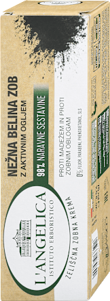 Zobna pasta z aktivnim ogljem L'ANGELICA
