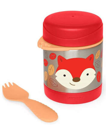 Termoska na jedlo s vidličkou ZOO - líška SKIP*HOP