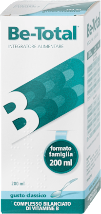 Sciroppo gusto classico Be-Total