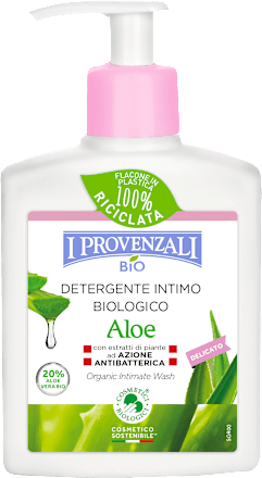 Detergente intimo biologico delicato con aloe I PROVENZALI