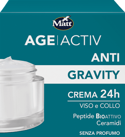 Crema ANTI GRAVITY per viso e collo Matt