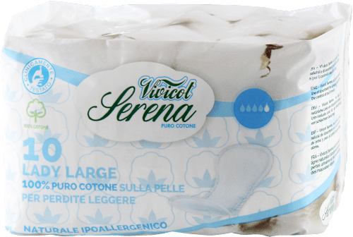 Assorbenti per incontinenza Serena Lady Large Vivicot