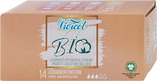 Assorbenti interni Bio super Vivicot