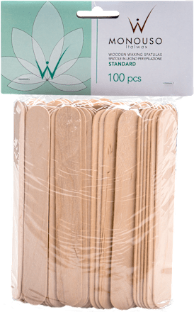 Spatulă Lemn Mare Set 100buc italwax