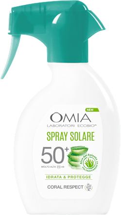 Spray solare Aloe Vera SPF50+ OMIA