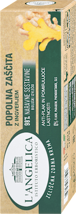 Zeliščna zobna pasta Popolna Zaščita z ingverjem L'ANGELICA