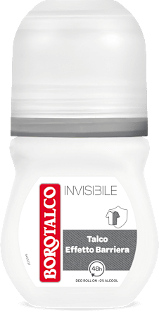 Deodorante roll-on invisible grigio BOROTALCO