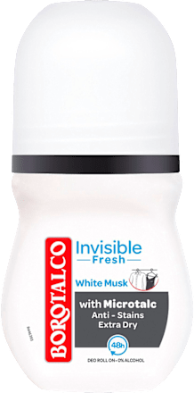 Deodorant roll-on Invisible Fresh Borotalco