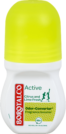 Active deo roll-on – Citrus and Lime Fresh Borotalco