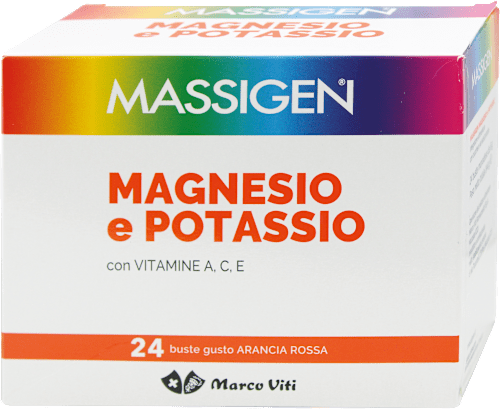 Magnesio e potassio con vitamina A, C, E MASSIGEN