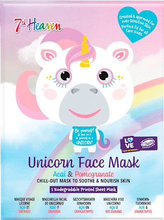 Tuchmaske Einhorn 7th Heaven