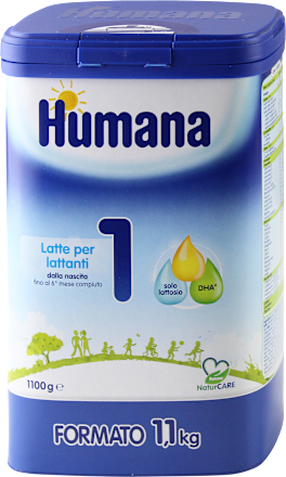 Latte per lattanti 1 in polvere Humana