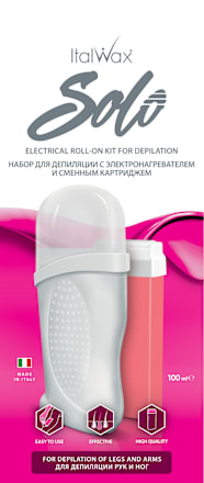 Električni roll-on set za depilacijo Solo italwax