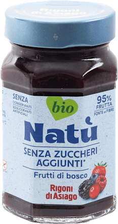 Composta Natù Bio di frutti di bosco Rigoni di Asiago