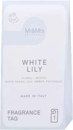 Dišeča obešanka White Lily Mr&Mrs