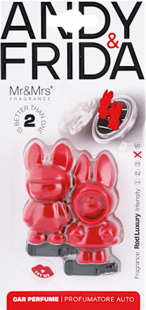 Vôňa do auta Andy & Frida ČERVENÁ - Red Luxury Mr&Mrs