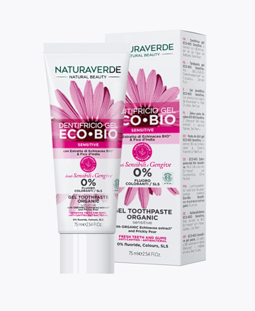 Dentifricio Gel Eco-Bio Sensitive NATURAVERDE NATURAL BEAUTY