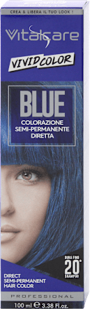 Colorazione semi-permanente diretta Blue Vivid Color vitalcare