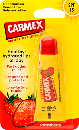 Ajakápoló tubusos eper ízesítéssel Carmex