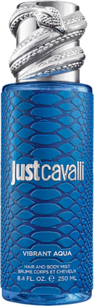 Vibrant Aqua Hair & Body Mist roberto cavalli