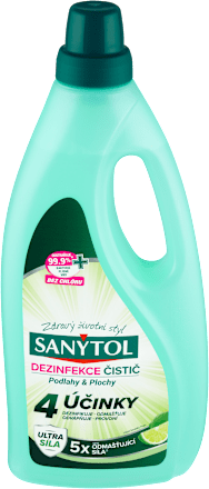 dezinfekční čistič na podlahy limetka SANYTOL