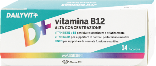 Vitamina B12 alta concentrazione MASSIGEN Dailyvit+