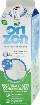 Ricarica piatti concentrato al tè verde Dual power orizon