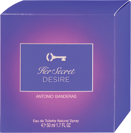 Her Secret DESIRE Edt - ženski ANTONIO BANDERAS