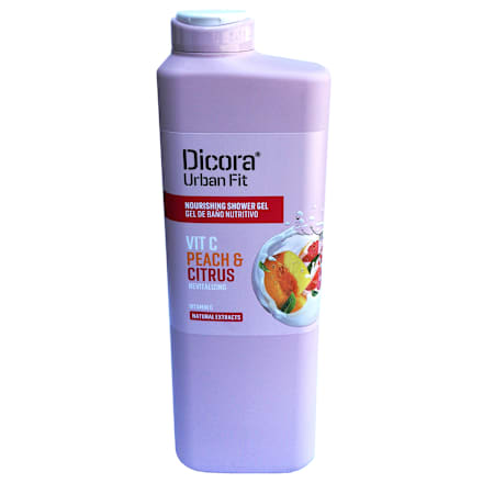 Gel za tuširanje - vitamin C, breskva i citrusi Dicora