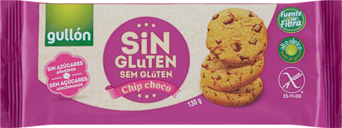 Keksi s komadićima čokolade, bez glutena Gullon