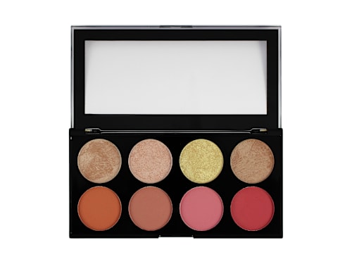 Палитра Blush Goddess, руж и хайлайтър, 8 цвята REVOLUTION