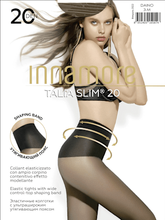 TALIA SLIM 20 DEN svetlo braon hulahopke - veličina 3 Innamore