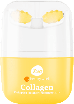 Crema viso concentrata con roller massaggiatore V-shaping Collagen effetto lifting 7DAYS