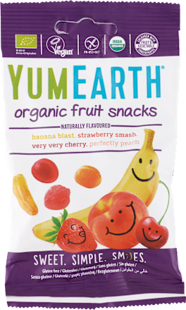 Bio Ovocné želé cukríky organic fruit snacks Yum Earth