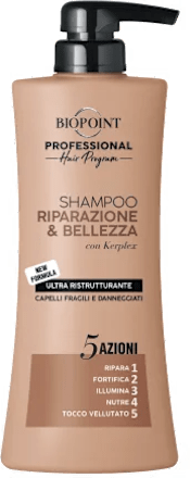 Shampoo Riparazione e Bellezza 400ml BIOPOINT