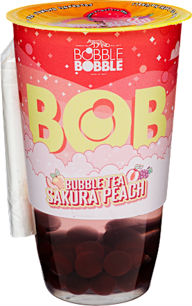 Bubble tea - buboréktea, barack ízű BOBBLE BOBBLE