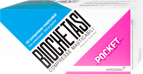 Pocket Compresse masticabili BIOCHETASI