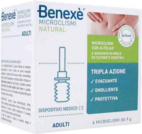 Microclismi Natural tripla azione Benexè