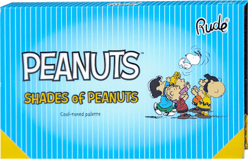 PEANUTS SHADES of PEANUTS cool-toned paleta senki za oči Rude