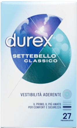 Preservativi settebello classico durex