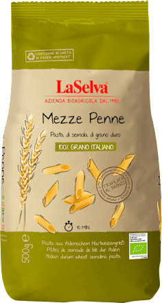 Nudeln, Penne aus ital. Hartweizengrieß LaSelva